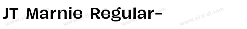 JT Marnie Regular字体转换